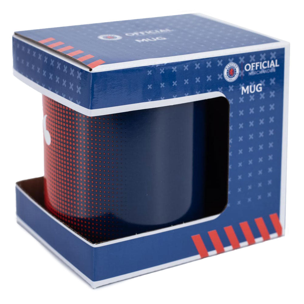 Rangers FC Halftone Mug: 5 - Mugs By Rangers