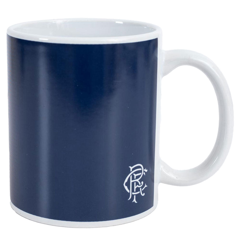 Rangers FC Halftone Mug: 3 - Mugs By Rangers