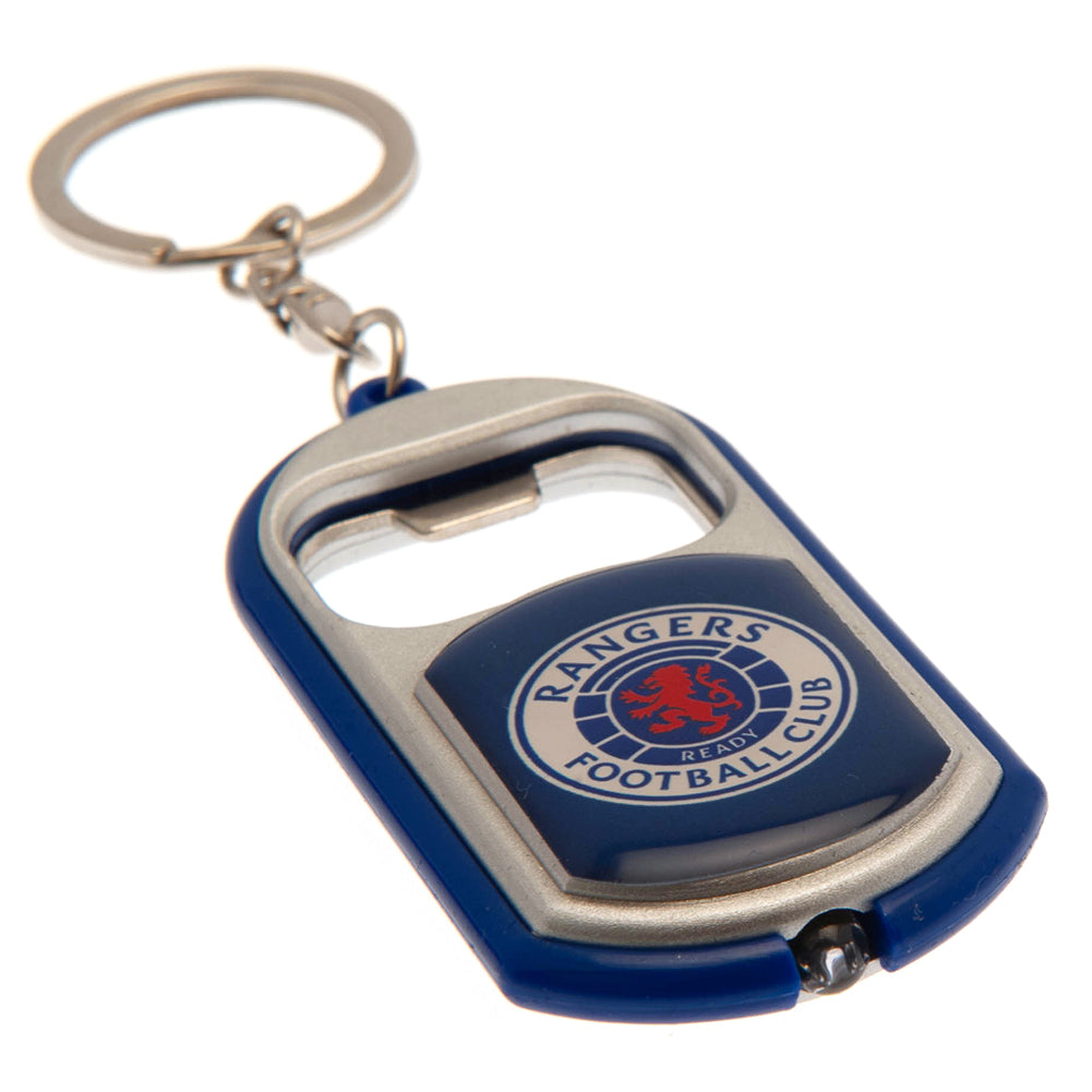 Rangers FC Keyring Torch Bottle Opener: 2 - Keyrings By Rangers