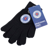 Rangers FC Junior Knitted Gloves: 3 - Gloves By Rangers