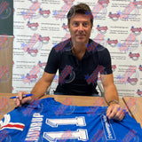 Rangers FC Signed Laudrup & Gascoigne Shirt: 2 - Signed Memorabilia By Rangers