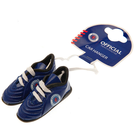 Rangers FC Mini Football Boots: 3 Car Accessories By Rangers