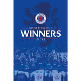Rangers FC Poster Scottish Cup Winners 13 - Shop Posters At Gift Moments - 1