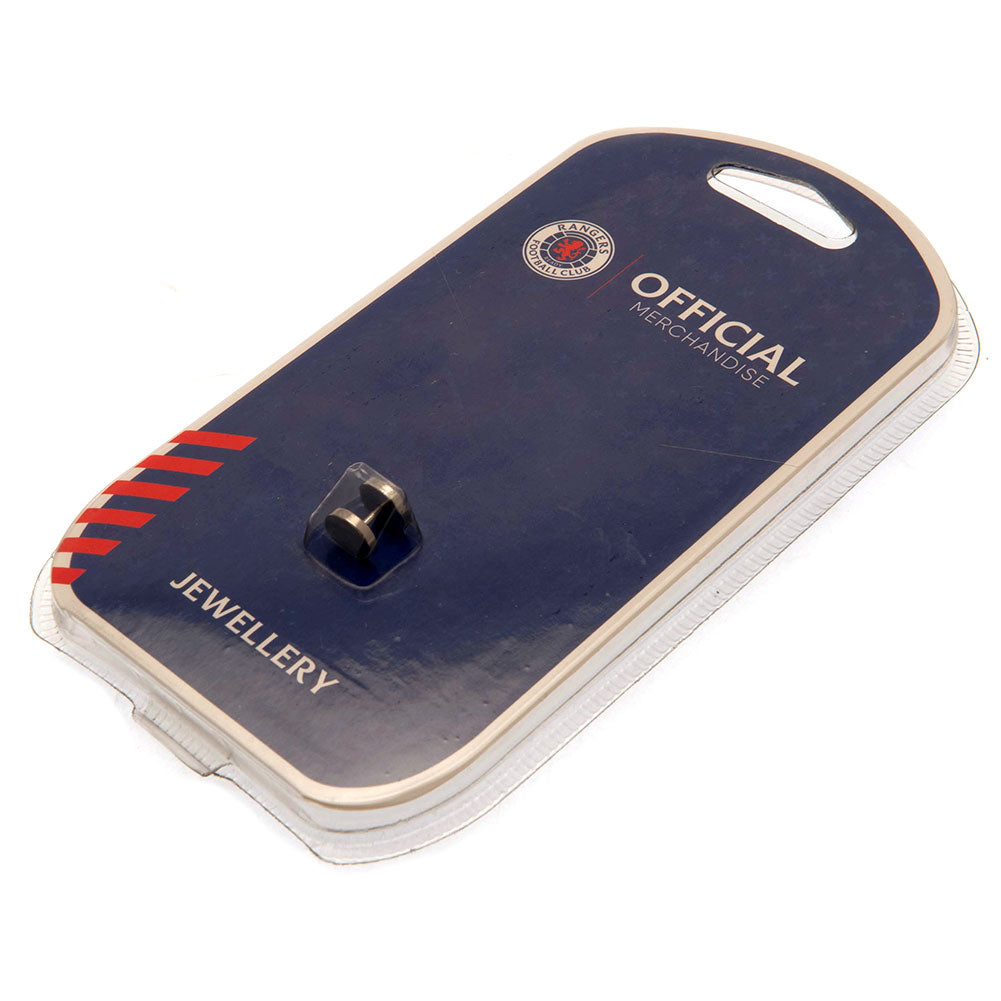 Rangers FC Ready Crest Stainless Steel Stud Earring - Shop Jewellery At Gift Moments - 3