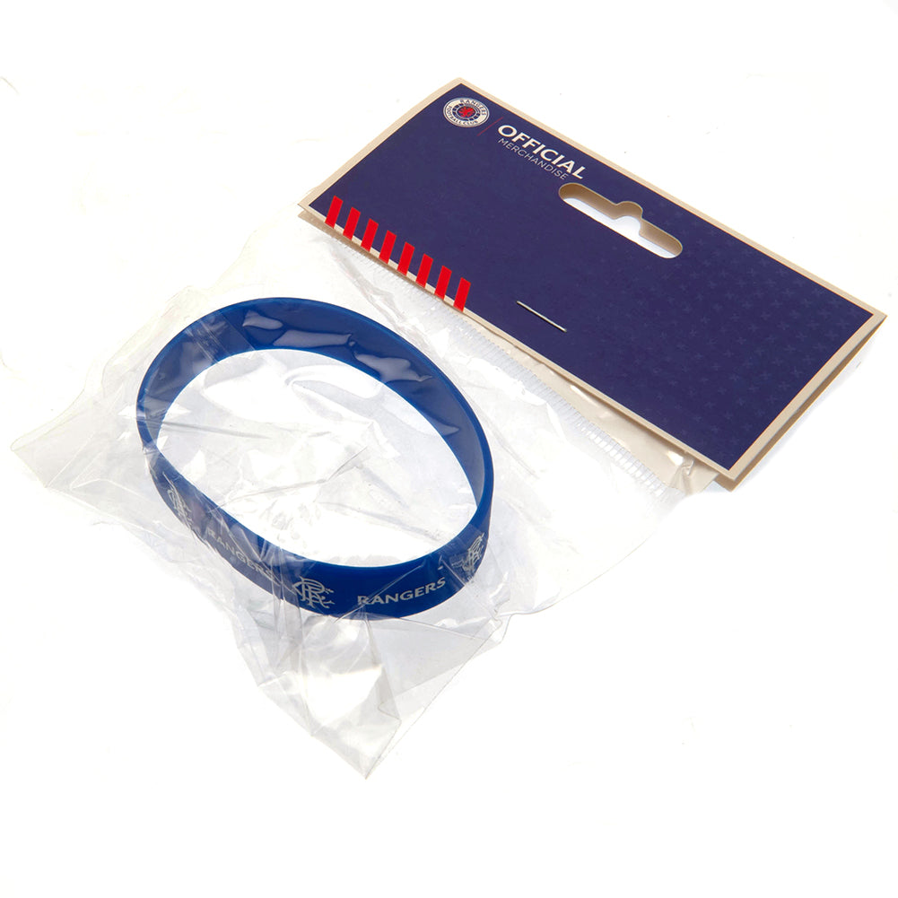 Rangers FC Silicone Wristband - Shop Accessories At Gift Moments - 3
