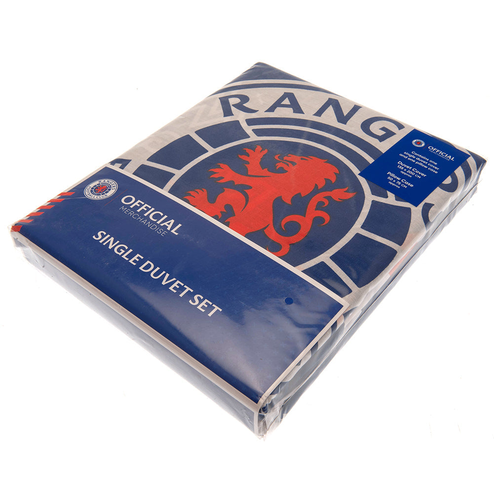 Rangers FC Pulse Single Duvet Set: 4 - Bedroom By Rangers