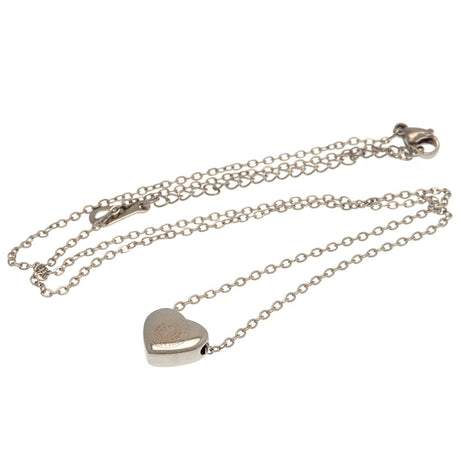 Rangers FC Stainless Steel Heart Necklace: 3 - Jewellery By Rangers