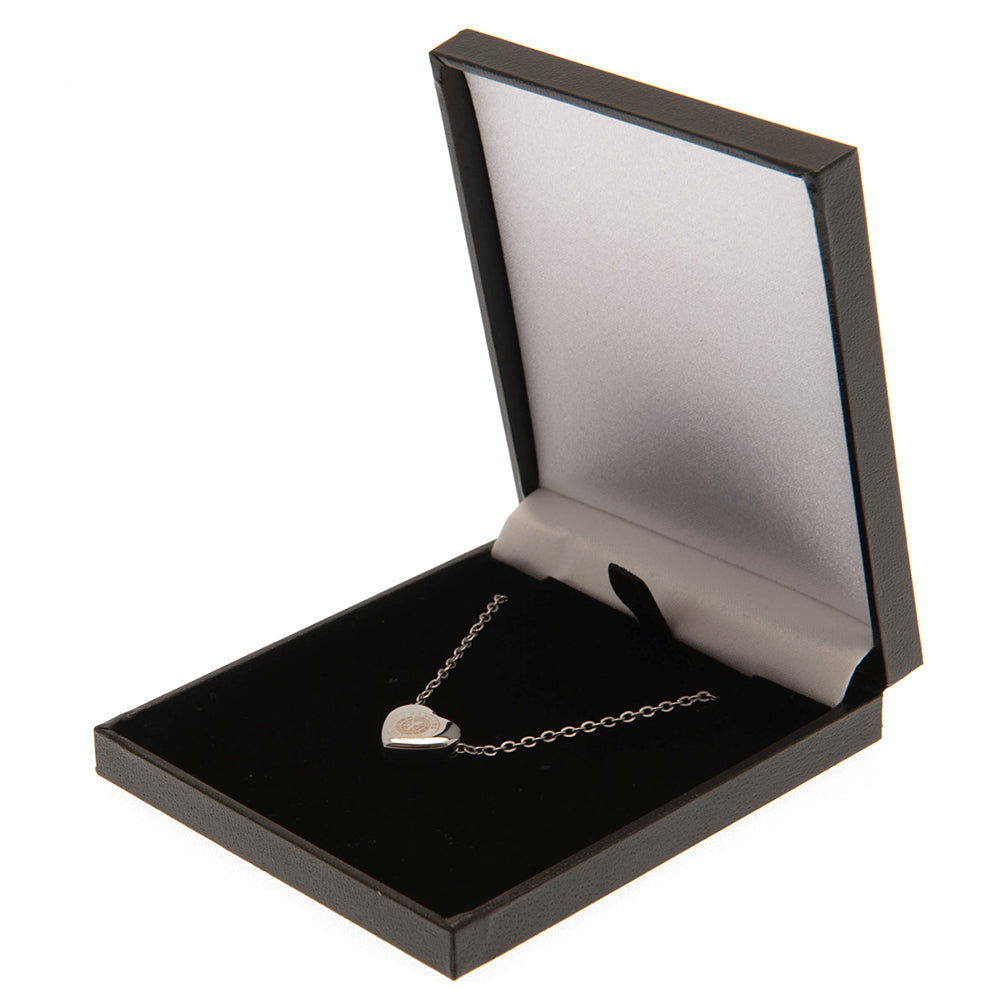 Rangers FC Stainless Steel Heart Necklace: 1 - Jewellery By Rangers