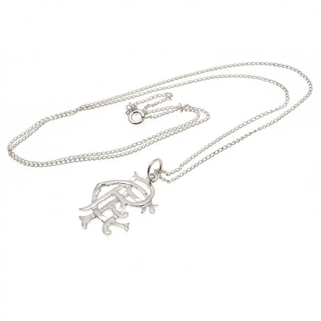 Rangers FC Sterling Silver Pendant & Chain Small: 3 - Jewellery By Rangers