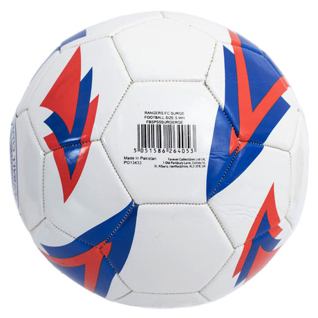 Rangers FC Surge Size 5 Football: 2 - Balls By Rangers