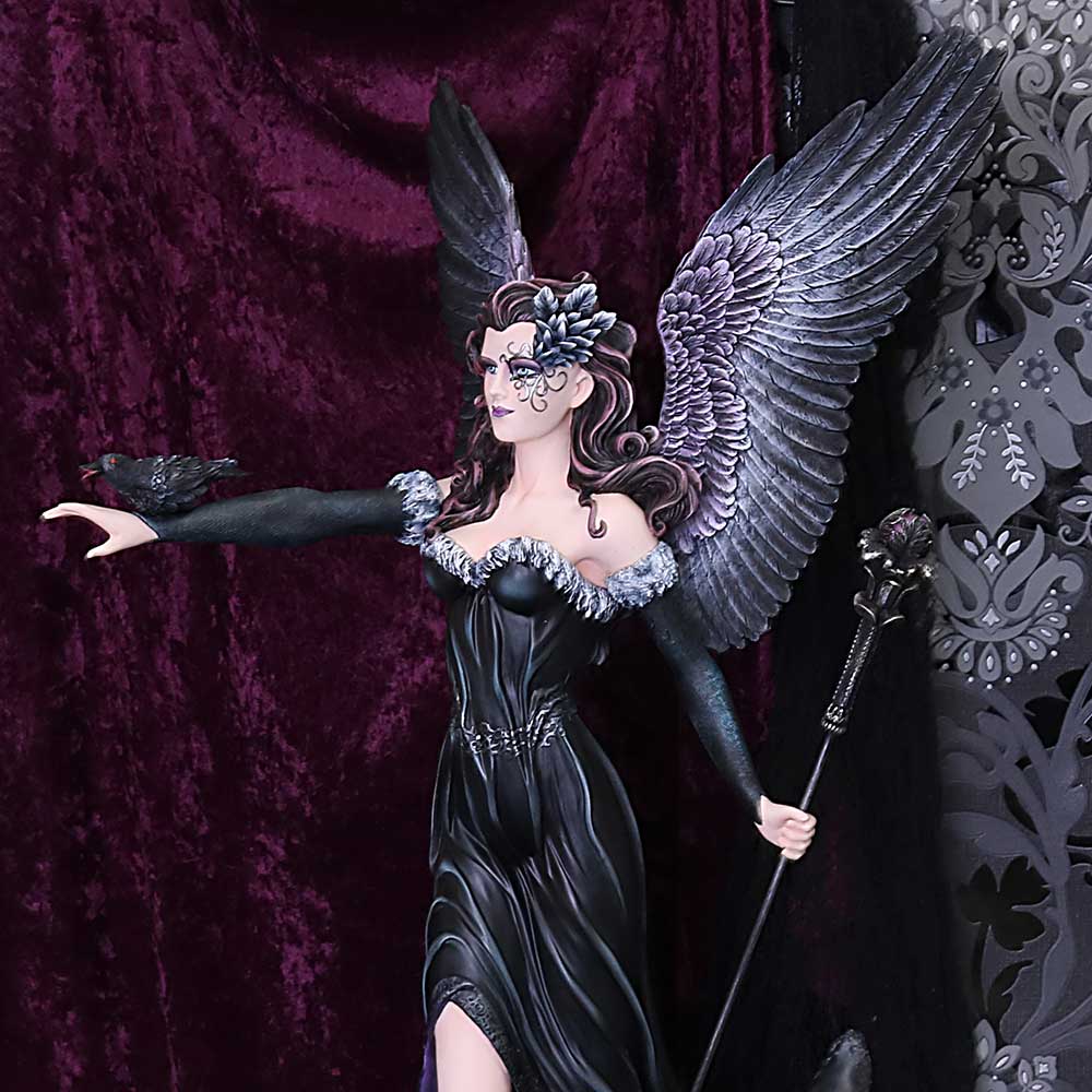 Raven Fairy Queen Maeven Figurine 78.5cm: 1 Figures & Collectables By Gift Moments