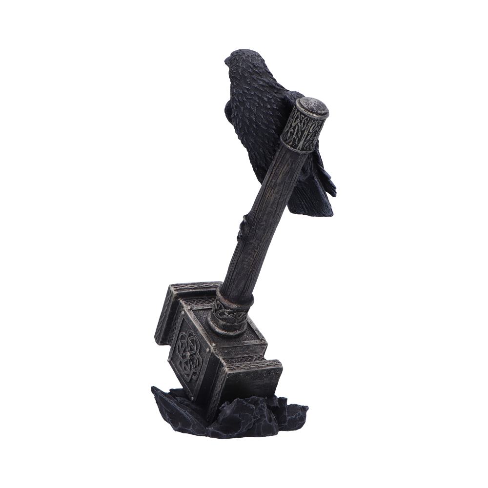 Raven on Hammer of the Gods 23cm: 3 - Figures & Collectables By Gift Moments