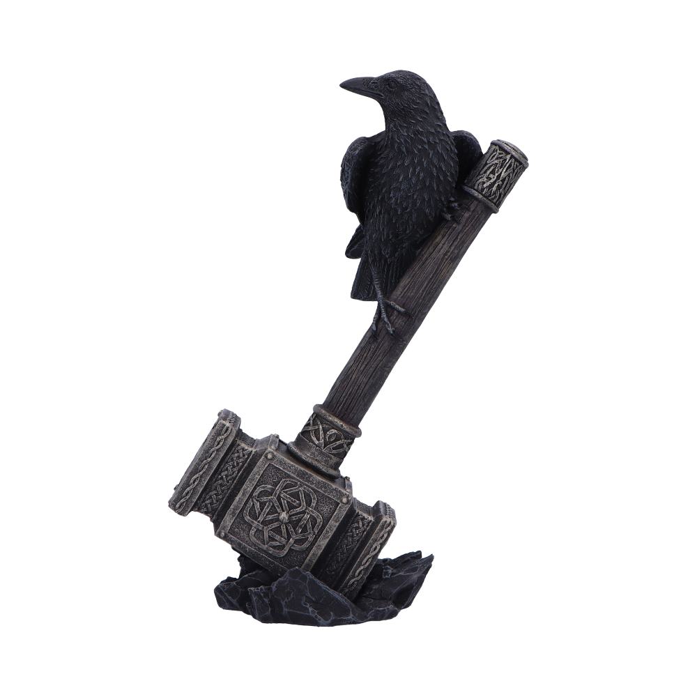 Raven on Hammer of the Gods 23cm: 2 - Figures & Collectables By Gift Moments