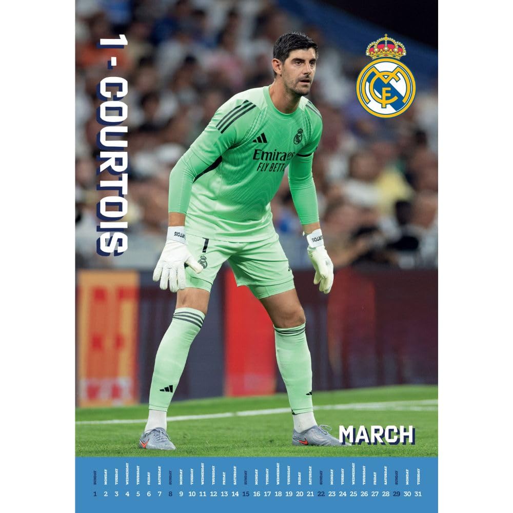 Real Madrid CF A3 Calendar 2026: 2 - Calendars By Real Madrid