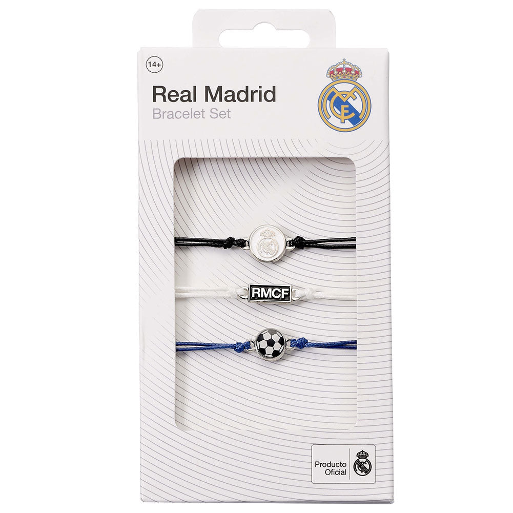 Real Madrid CF Friendship Bracelet Set: 2 Bracelets By Real Madrid