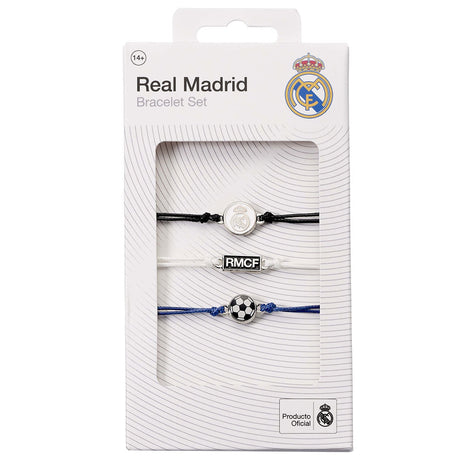Real Madrid CF Friendship Bracelet Set: 2 Bracelets By Real Madrid