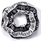 Real Madrid CF Text Hair Scrunchie - Shop Accessories At Gift Moments - 1