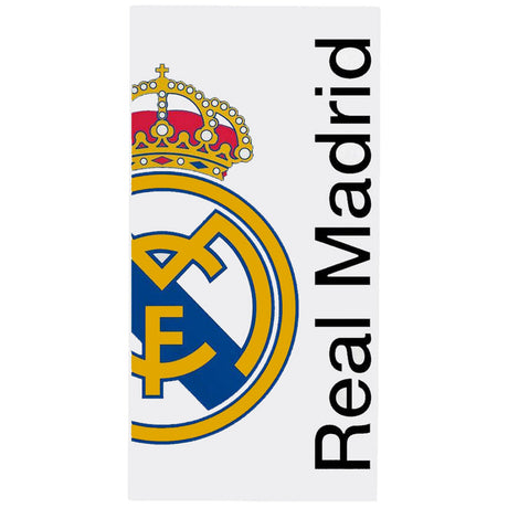 Real Madrid CF XL Crest Towel: 1 Towels By Real Madrid