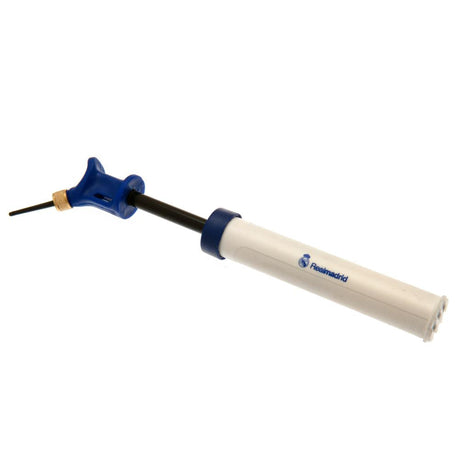 Real Madrid FC White Dual Action Football Pump: 2 - Balls By Real Madrid