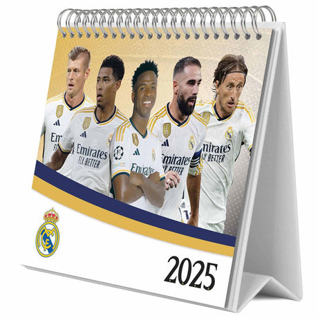 Real Madrid FC Desktop Calendar 2025: 1 - Calendars & Planners By Real Madrid