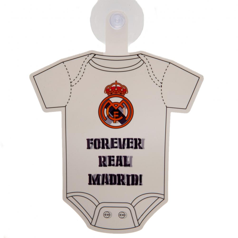 Real Madrid CF Baby On Board Sign: 1 - Car Accessories By Real Madrid