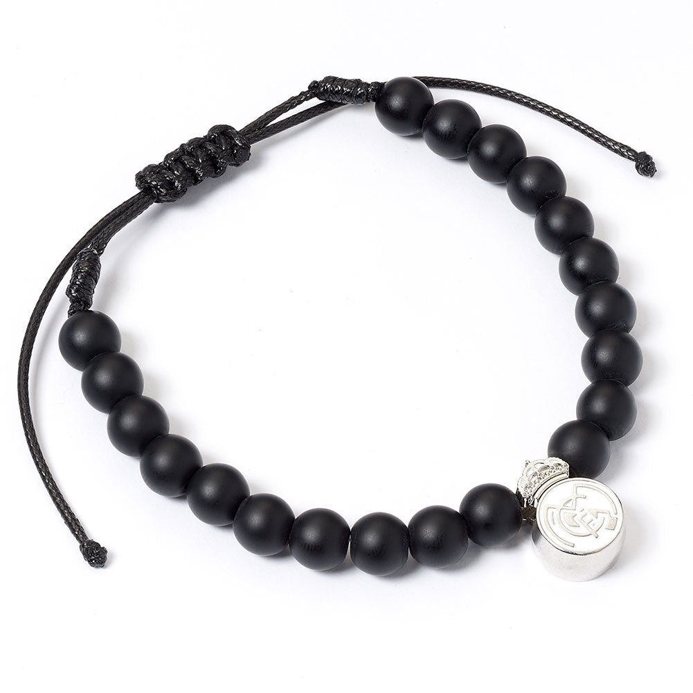 Real Madrid FC Black Bead Bracelet: 1 - Bracelets By Real Madrid