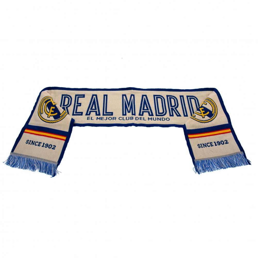 Real Madrid FC Established Scarf: 3 - Scarves By Real Madrid