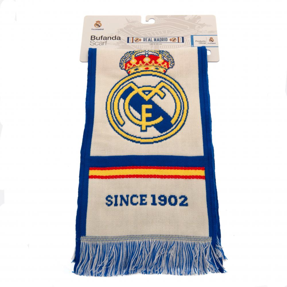 Real Madrid CF Established Scarf: 4 - Scarves By Real Madrid