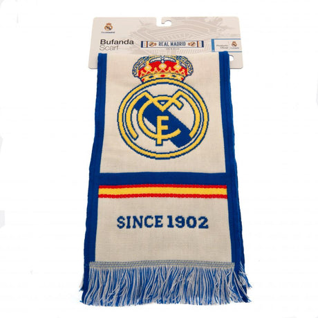 Real Madrid FC Established Scarf: 4 - Scarves By Real Madrid