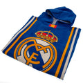 Real Madrid CF Kids Hooded Poncho - Shop Towels At Gift Moments - 1