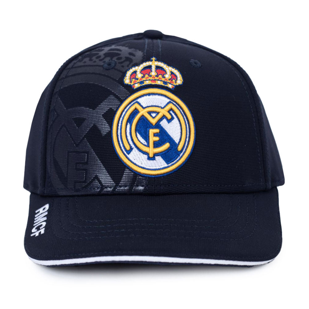 Real Madrid CF Navy Debossed Cap: 2 - Caps & Hats By Real Madrid