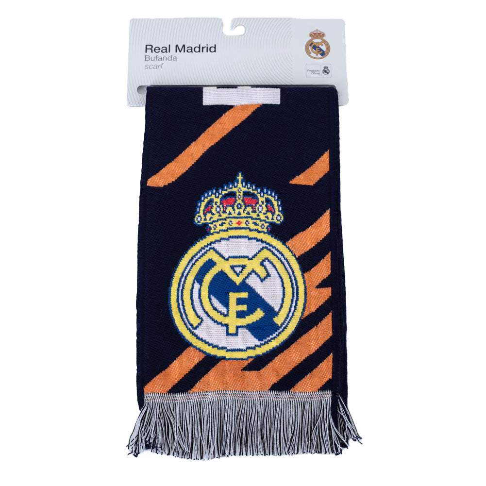 Real Madrid CF Navy Scarf - Shop Scarves At Gift Moments - 4