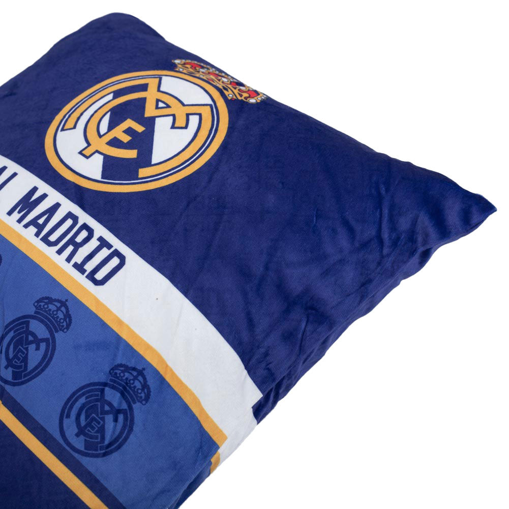 Real Madrid CF Velvet Feel Cushion - Shop Cushions At Gift Moments - 3