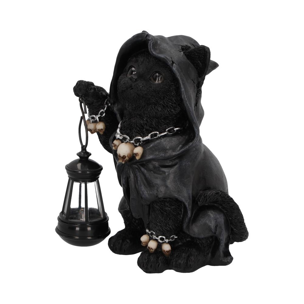 Reapers Feline Lantern Grim Reaper Cat Figurine 18.5cm: 3 - Figures & Collectables By Gift Moments