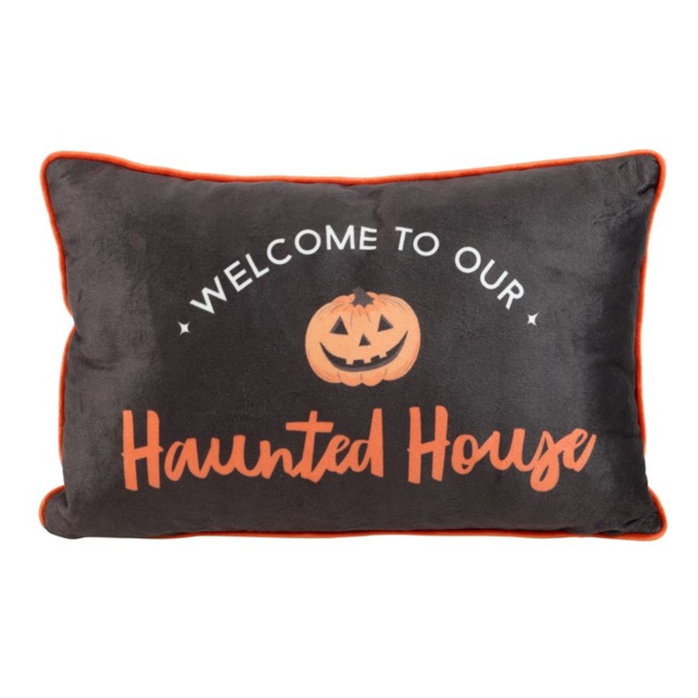 Haunted House Jack-o’-Lantern Cushion 40cm: 2 - Cushions By Gift Moments