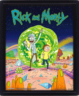 Rick And Morty Framed 3D Picture: 1 - Posters By Rick And Morty