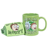 Rick And Morty Mug & Sock Set: 2 - Mugs By Rick And Morty