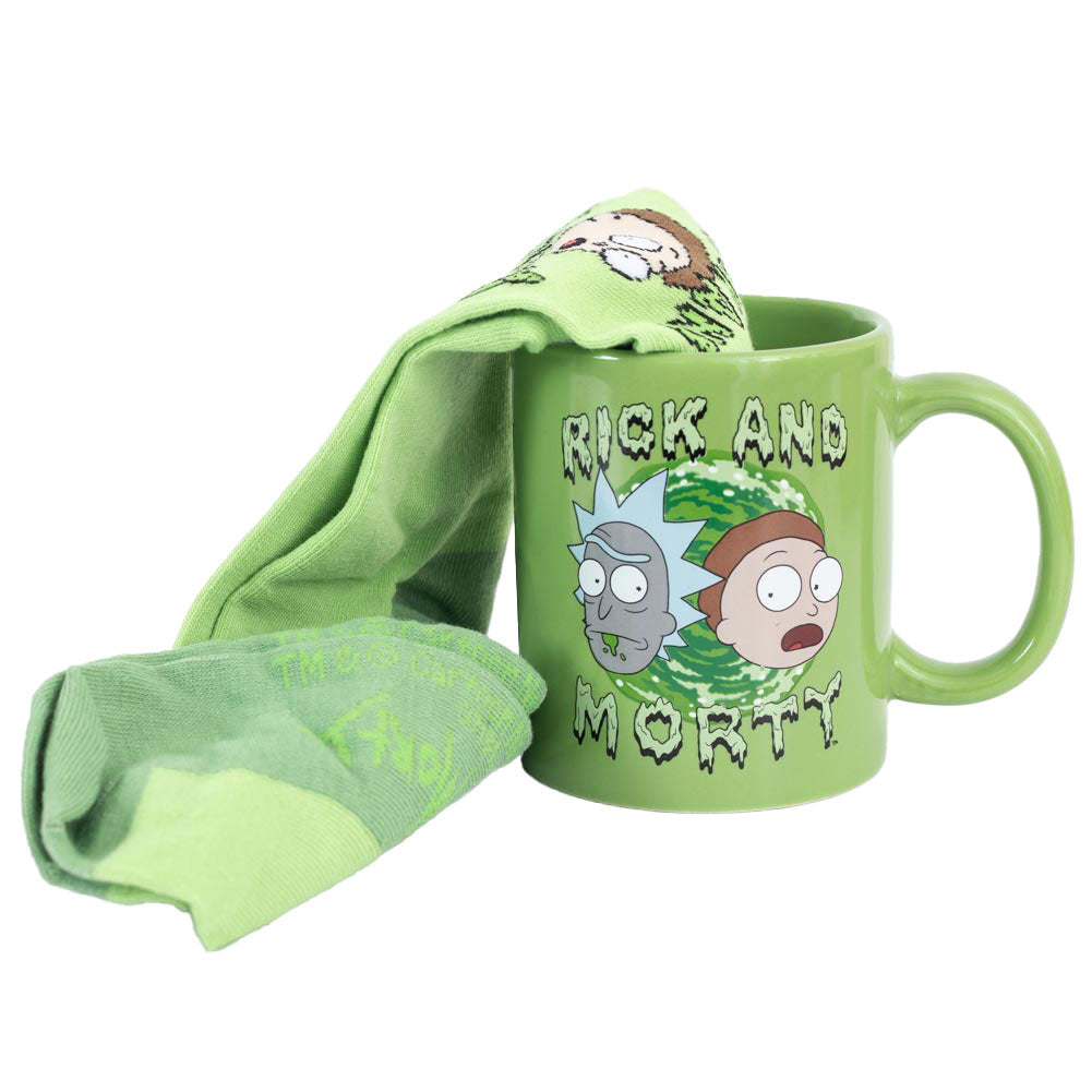 Rick And Morty Mug & Sock Set: 1 - Mugs By Rick And Morty