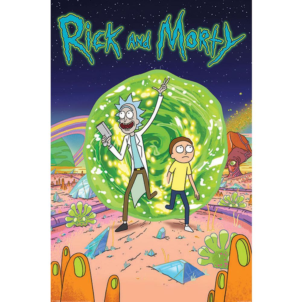 Rick And Morty Poster Portal 71: 1 Posters By Rick And Morty