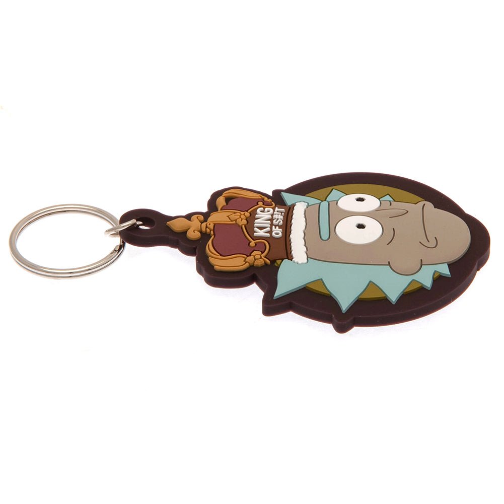 Rick And Morty King Rick PVC Keyring: 2 Keyrings By Rick And Morty