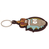Rick And Morty King Rick PVC Keyring: 2 Keyrings By Rick And Morty