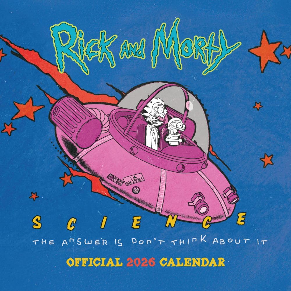 Rick And Morty Square Calendar 2026: 1 - Calendars By Rick And Morty