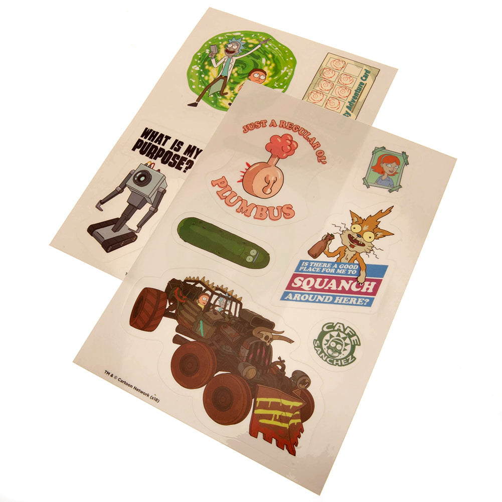 Rick And Morty Tech Stickers: 3 - Stickers By Rick And Morty