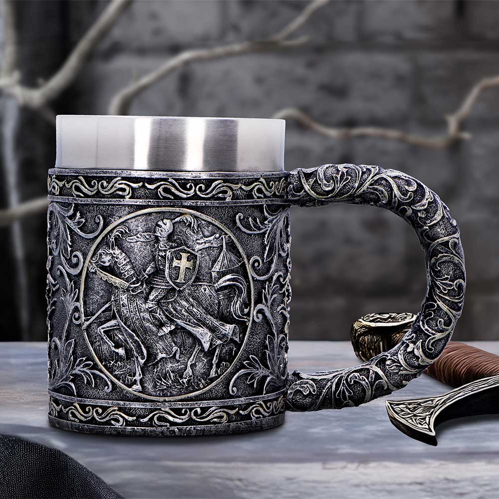 Ride for Glory Medieval Tankard: 1 - Tankards By NN Designs
