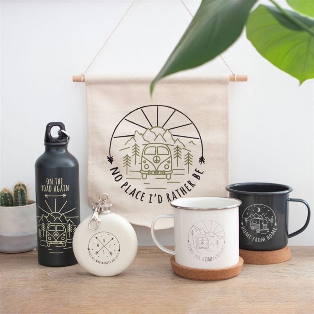 On The Road Again Metal Water Bottle: 4 - Water Bottles By Gift Moments