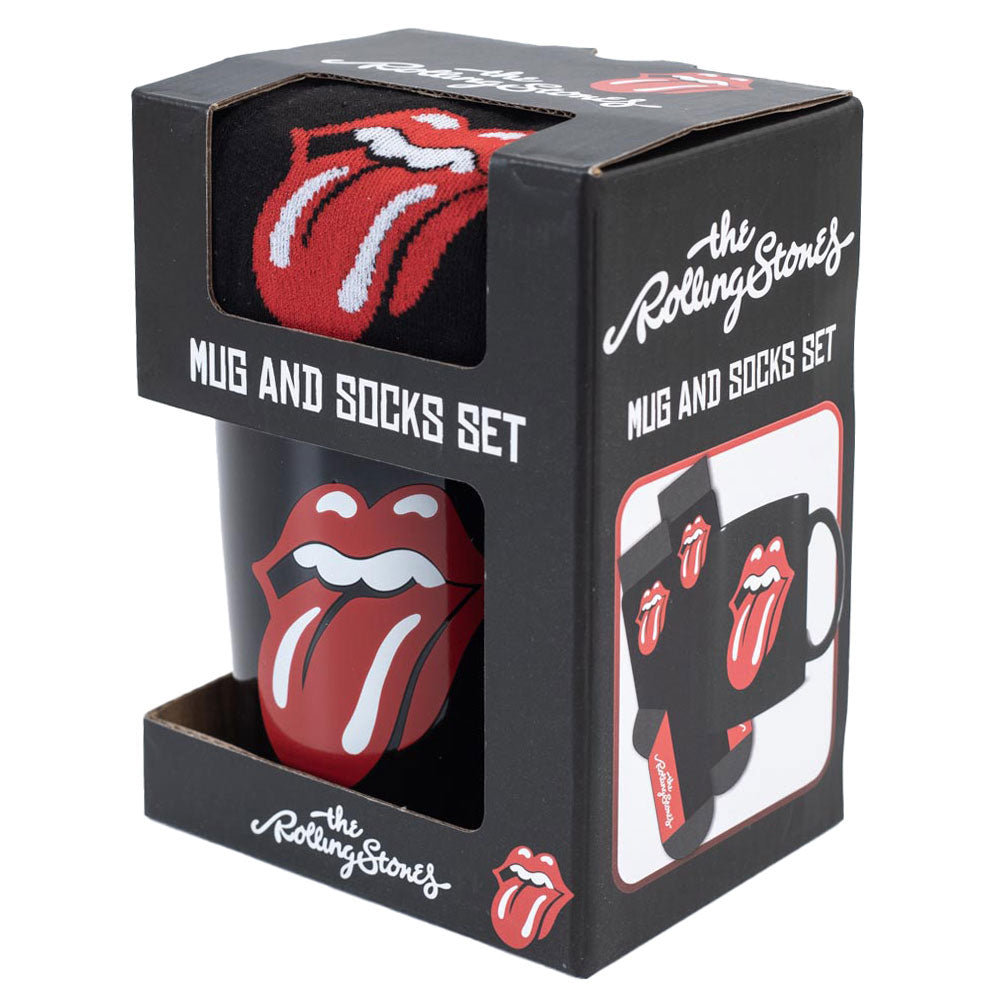 The Rolling Stones Mug & Sock Set: 5 - Mugs By The Rolling Stones