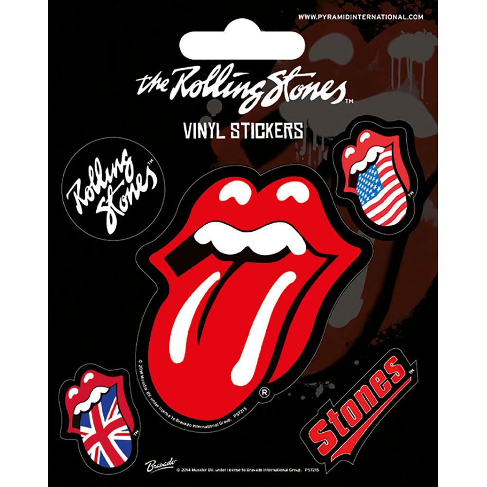 The Rolling Stones Stickers: 1 - Stickers By The Rolling Stones