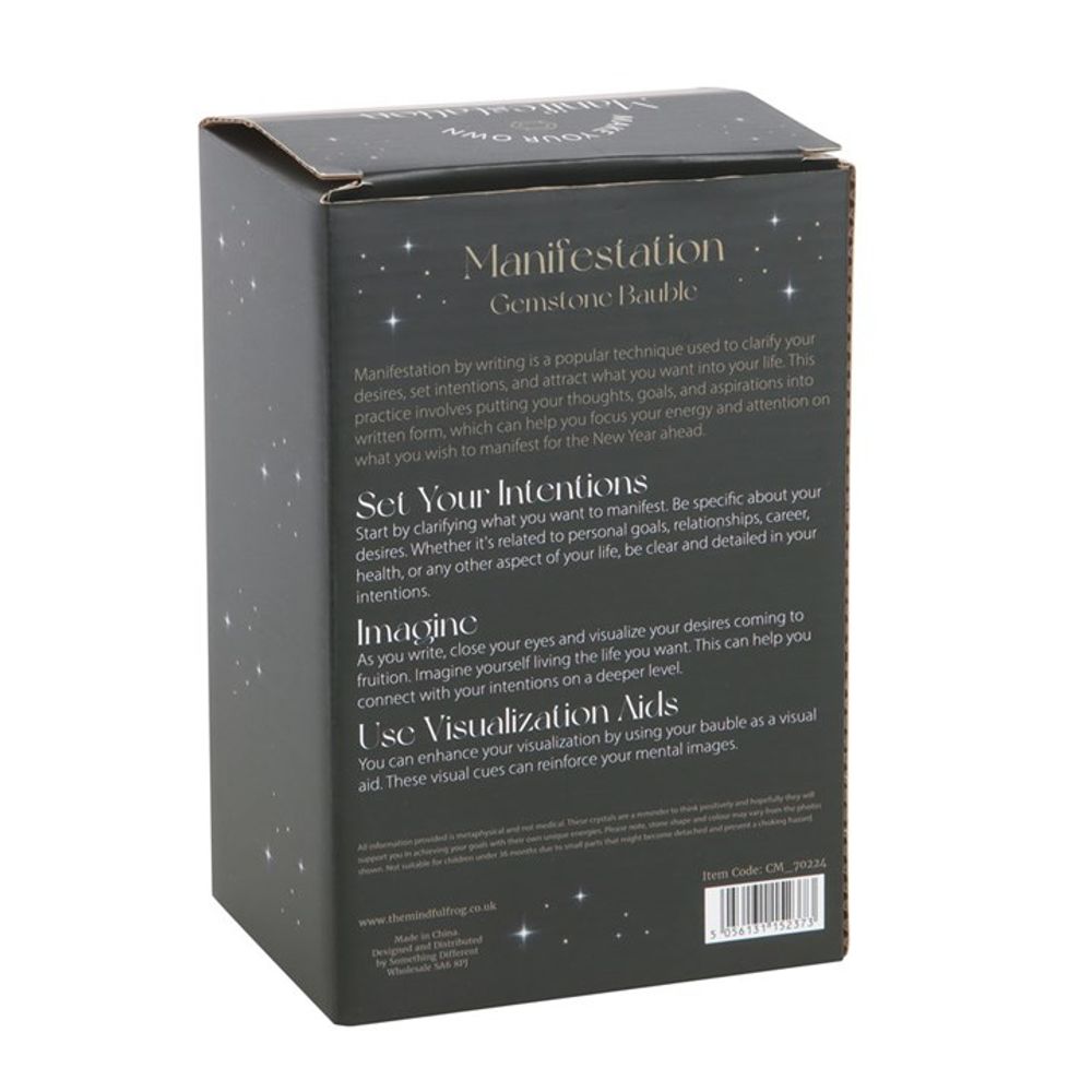 Rose Quartz Manifestation Bauble Kit: 6 - By Gift Moments