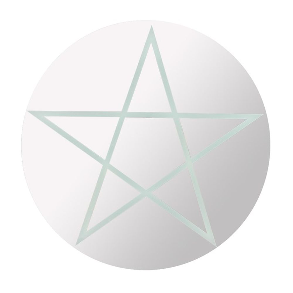 Round Pentagram Mirror: 1 - By Gift Moments