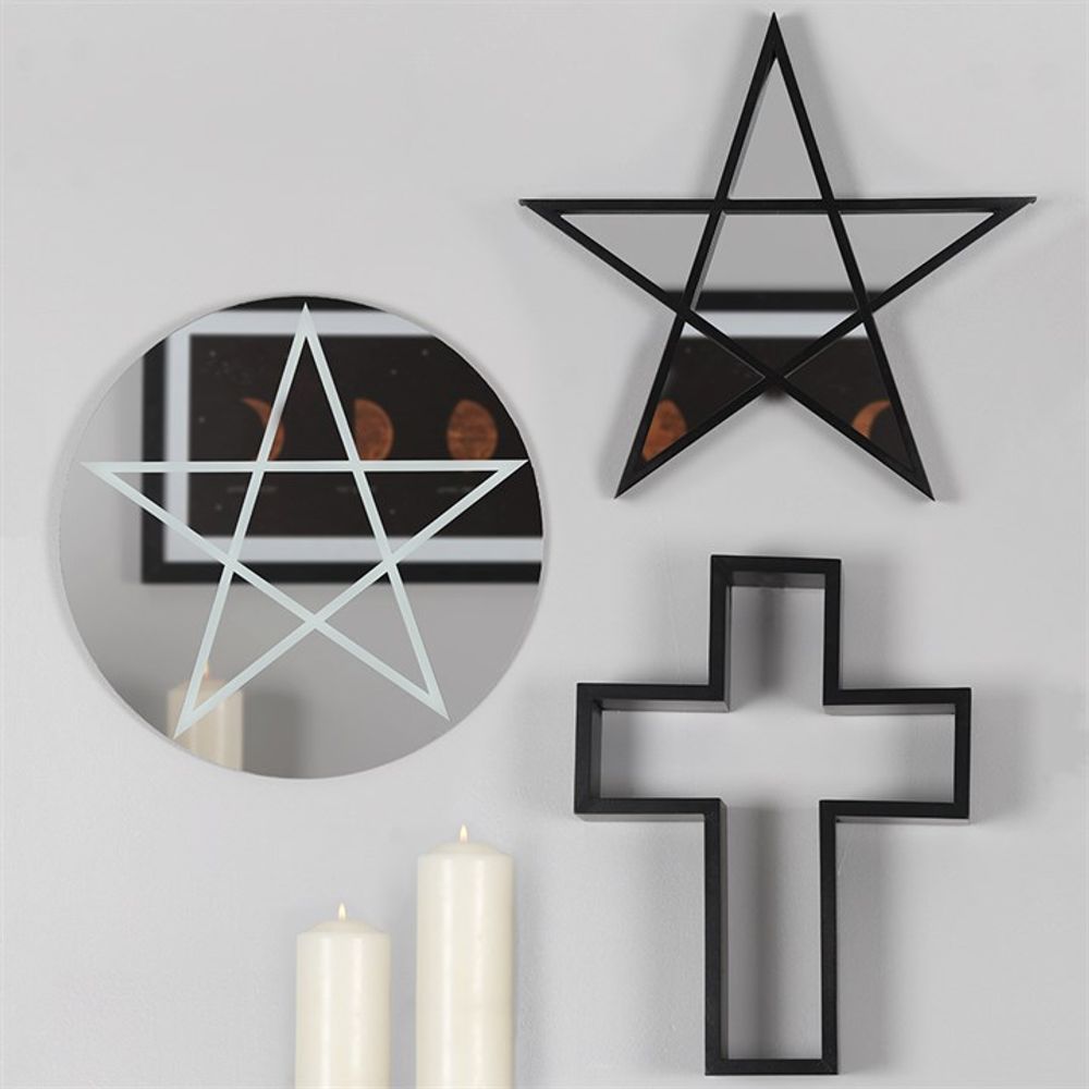 Round Pentagram Mirror: 3 - By Gift Moments